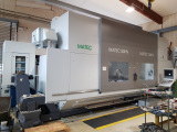 5-Achs-Bearbeitungszentrum Matec 50HV mit Schwenkkopf und integriertem Drehtisch