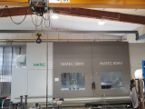 5-Achs-Bearbeitungszentrum Matec 50HV mit Schwenkkopf und integriertem Drehtisch